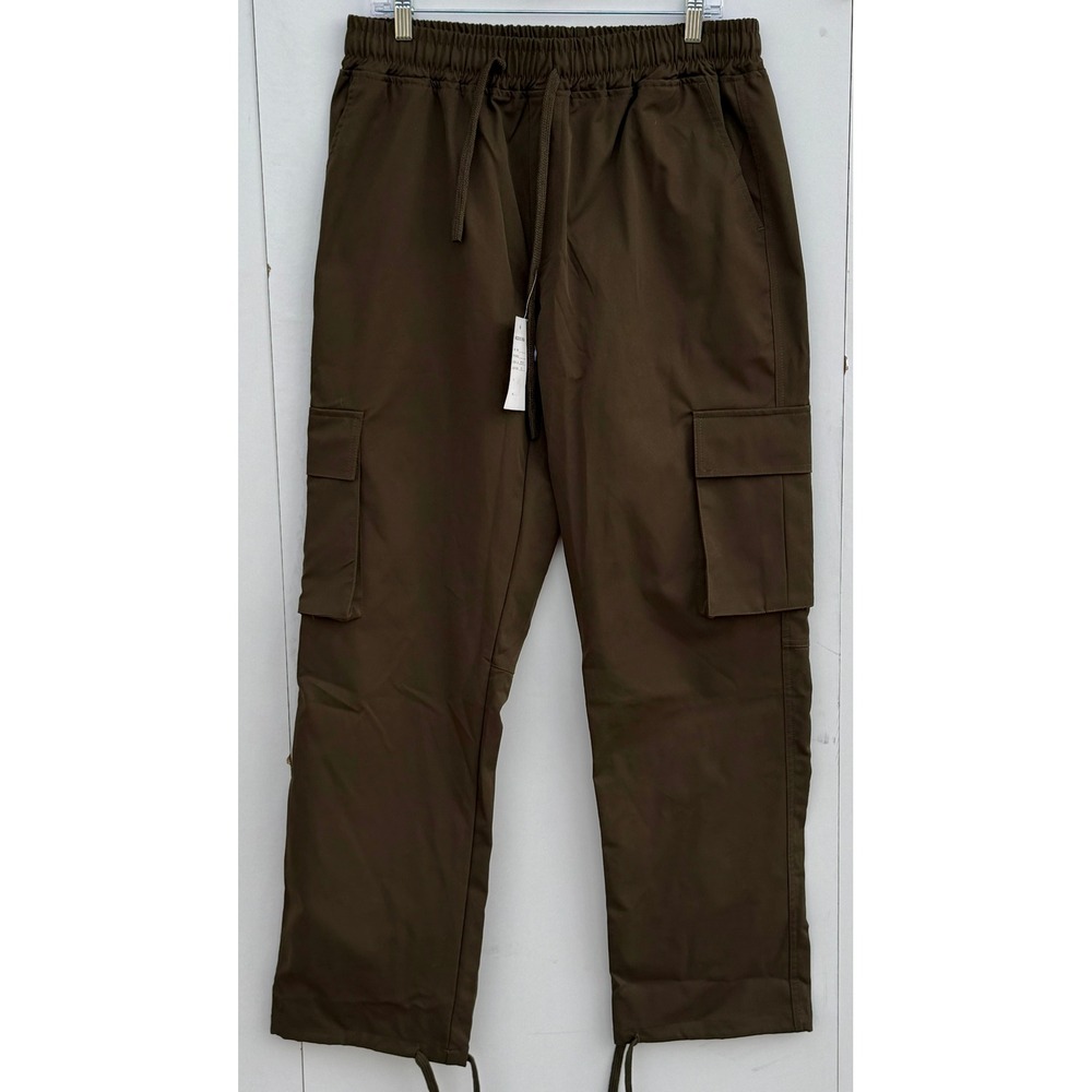 Sport Technal Wear Mens Brown Cargo Techwear Utility Pants XL New